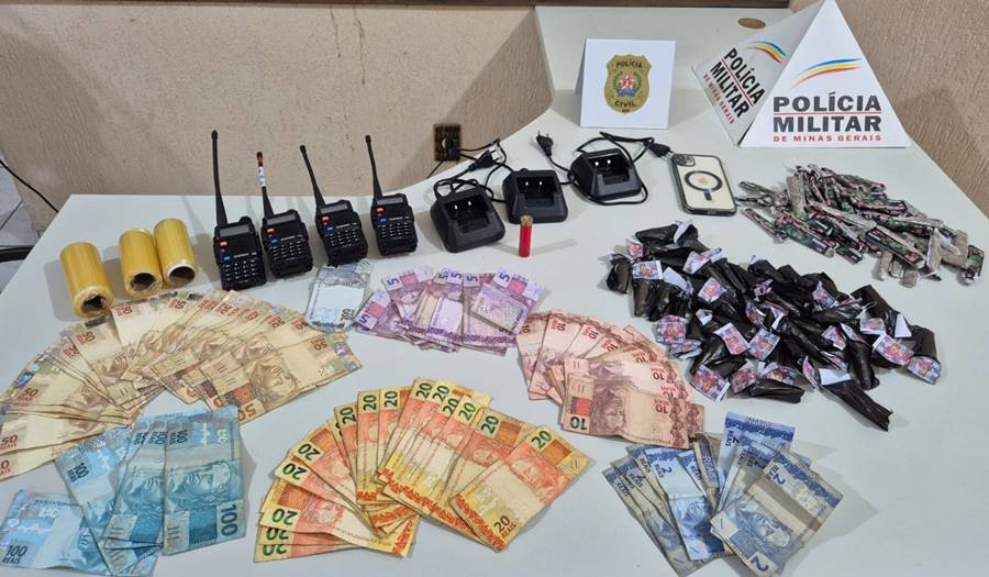 Ação conjunta prende suspeito de tentativa de homicídio e tráfico de drogas em Pirapetinga