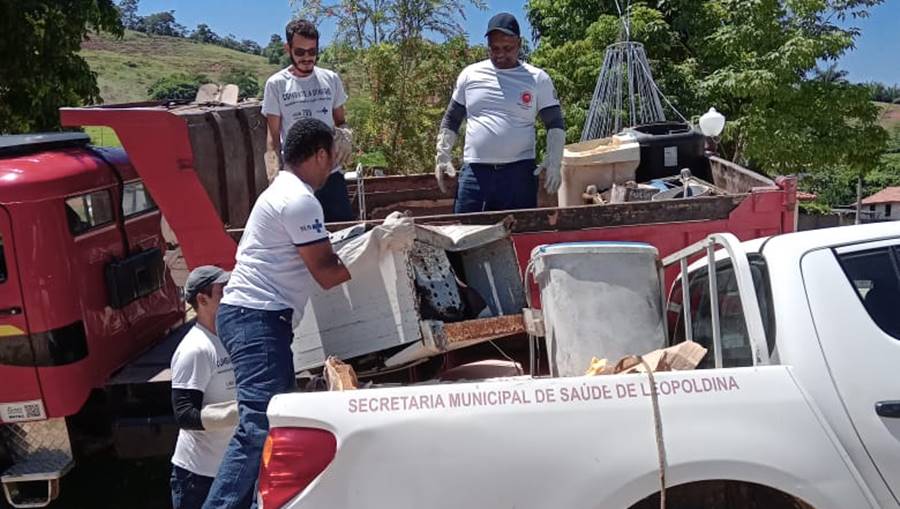 Leopoldina promove ‘Dia D’ de combate à dengue com ações de prevenção e eliminação de focos do Aedes aegypti