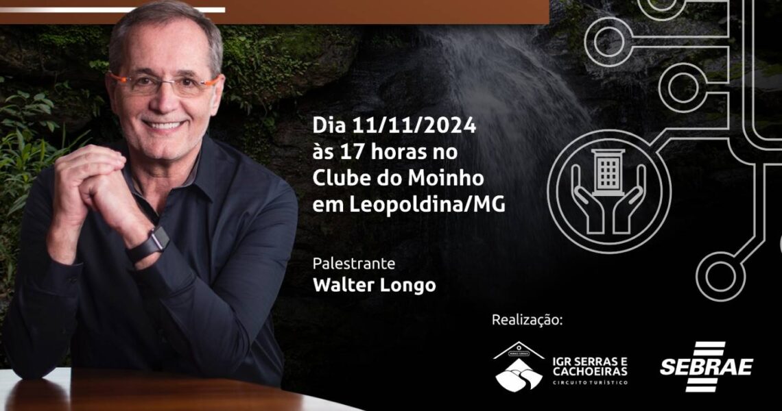 Evento em Leopoldina nesta segunda discutirá desenvolvimento por meio da Inteligência Artificial aplicada ao turismo