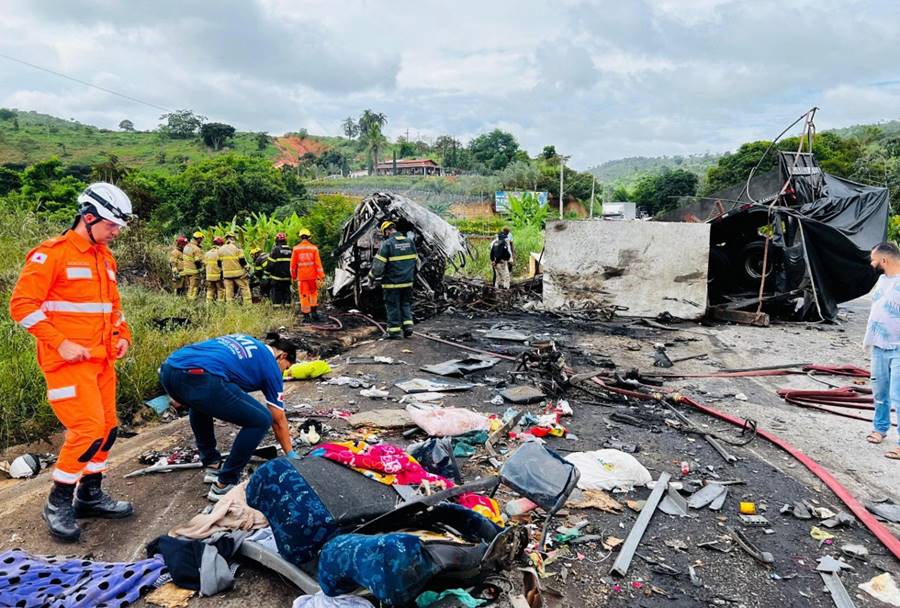 BR-116: caminhoneiro envolvido no acidente que matou 39 pessoas usou cocaína, ecstasy e álcool