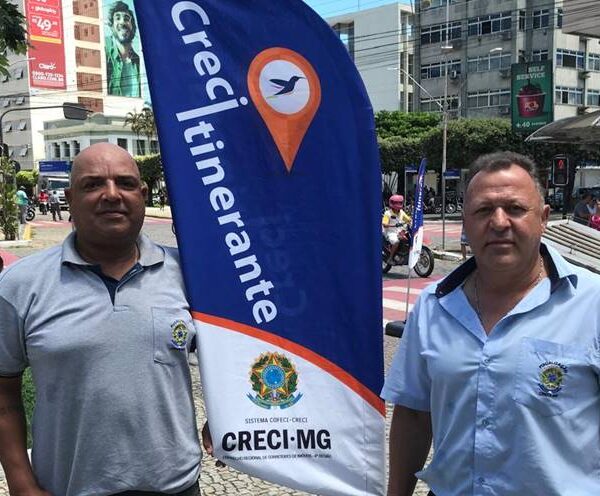 Projeto CRECI Itinerante está em Leopoldina com stand na Praça Félix Martins