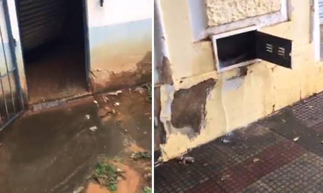 Criminosos furtam bomba de abastecimento de água e cinco hidrômetros em Recreio