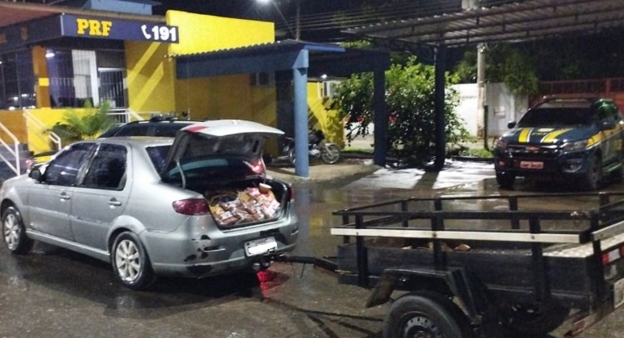 Homem sai de Leopoldina para furtar carga de carreta e acaba preso pela PRF em Muriaé