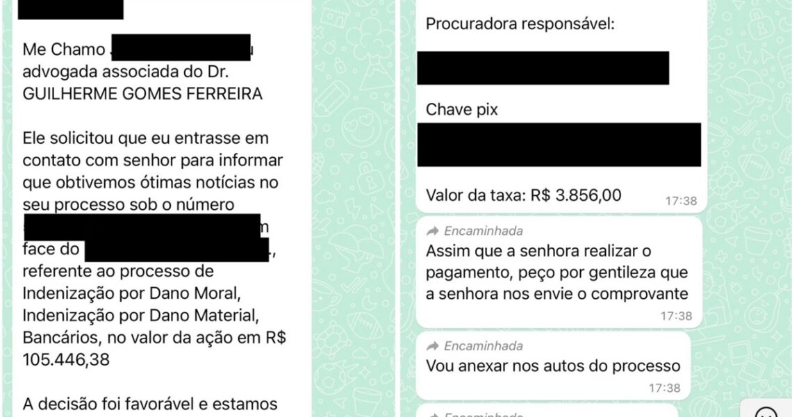‘Golpe do falso advogado’: conheça o crime com um registro a cada três dias em Minas