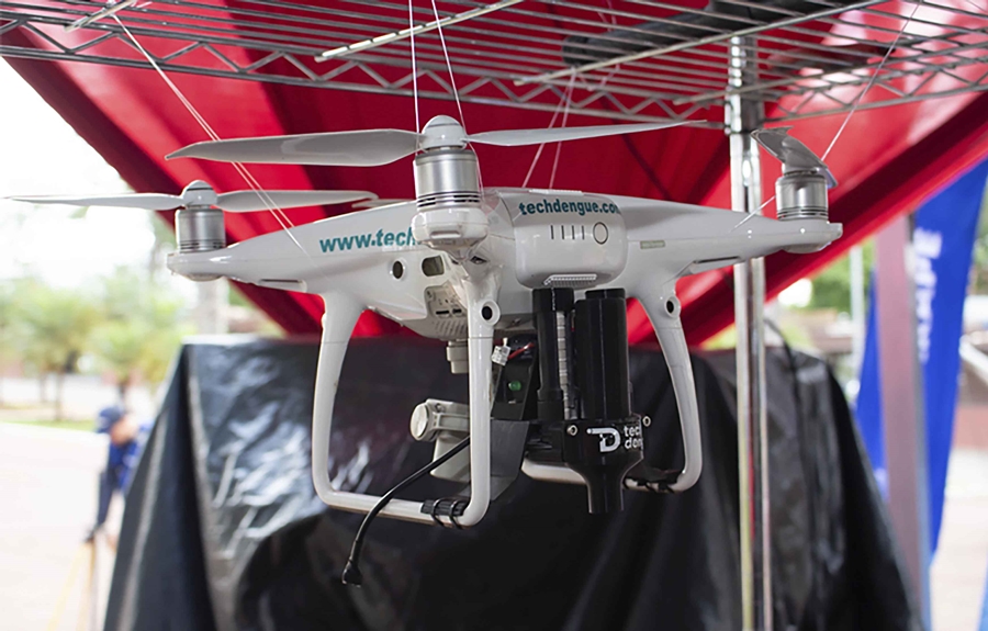 Prefeitura de Leopoldina vai utilizar drones no combate à dengue