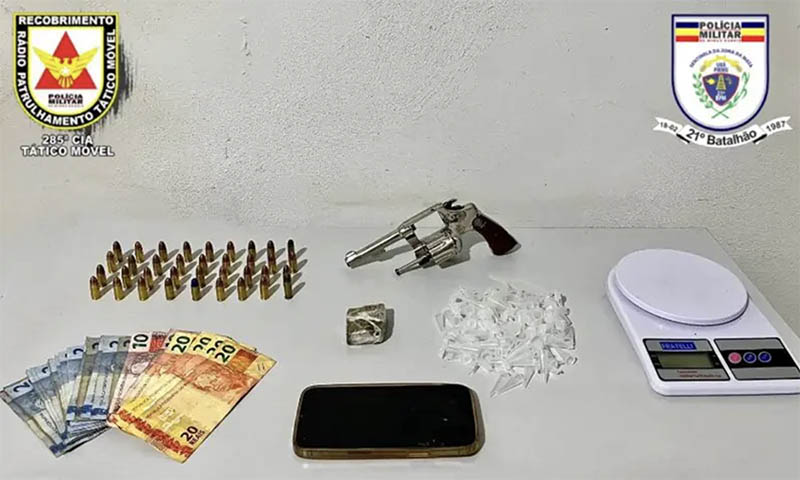 Suspeito de tentativa de homicídio é preso com granada em Ubá