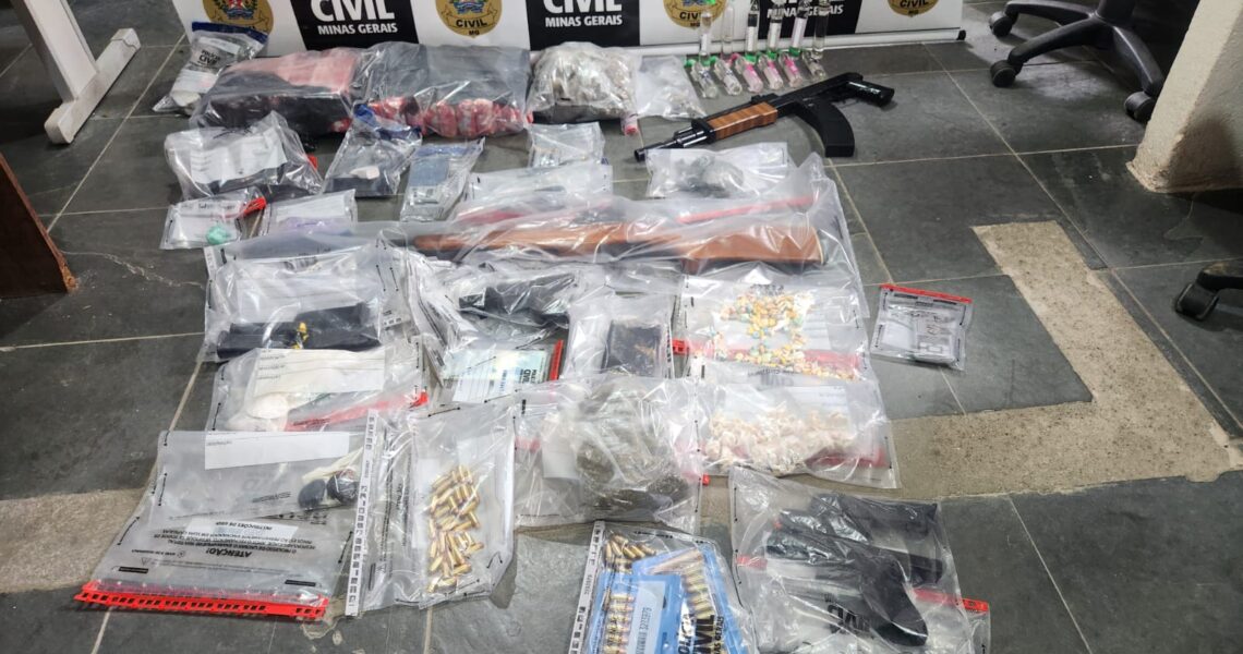 Operação contra homicídios e tráfico de drogas na região termina com nove presos e um adolescente apreendido