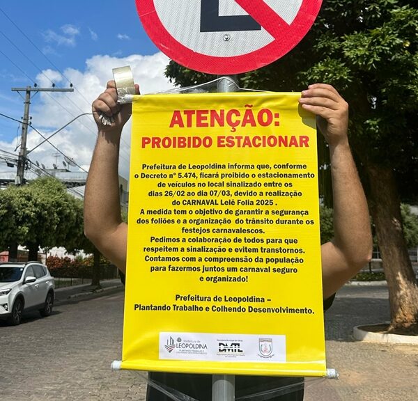 Carnaval traz mudanças no trânsito de Leopoldina