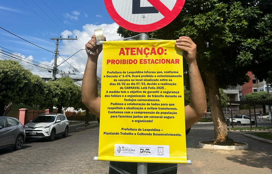Carnaval traz mudanças no trânsito de Leopoldina