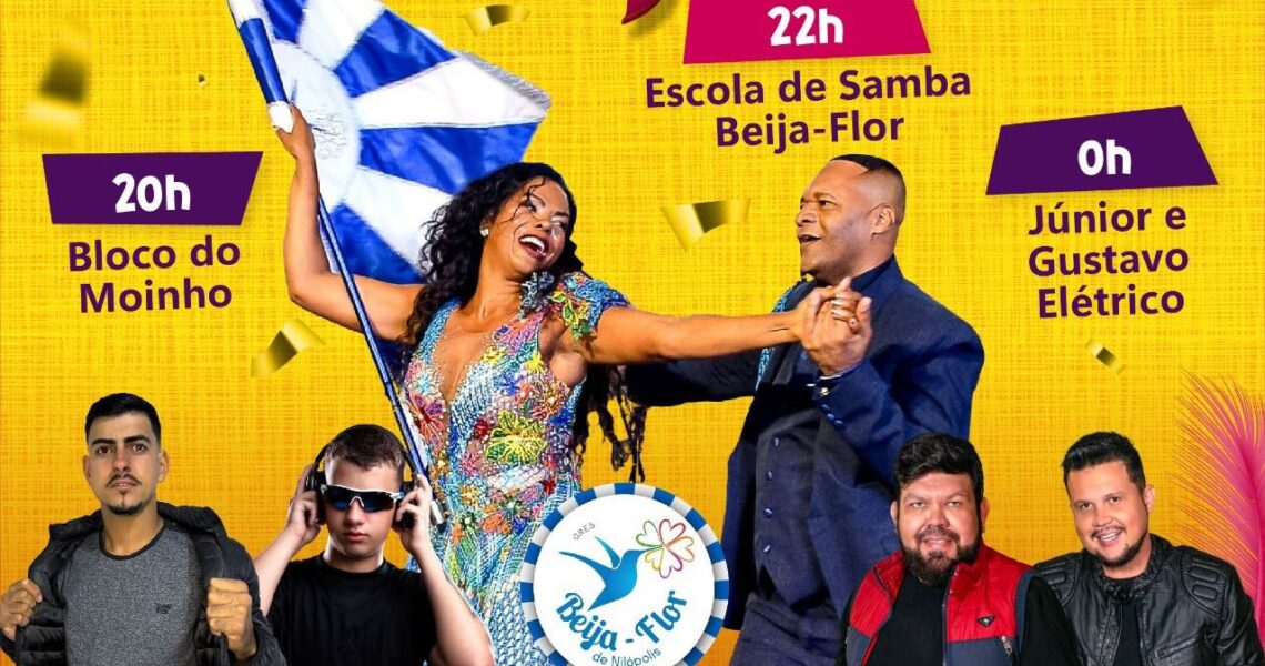 Confira programação completa dos shows da ‘Passarela da Princesa’ em Leopoldina no Lelê Folia 2025
