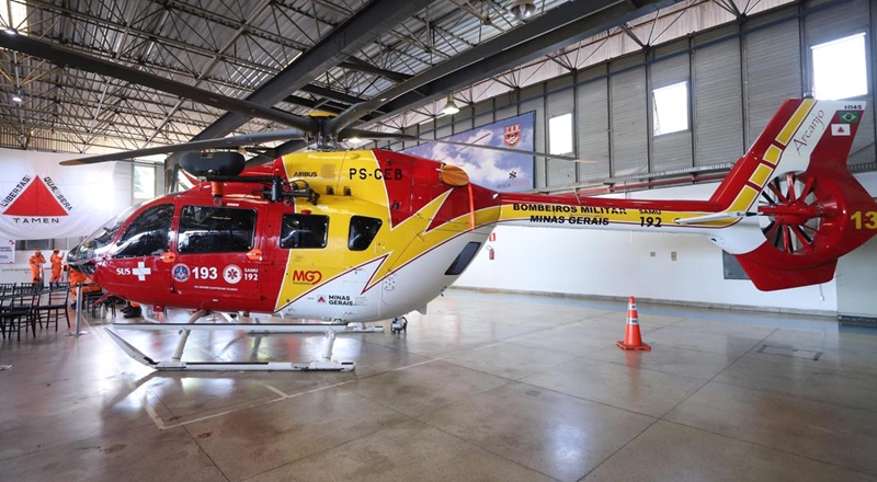Novos helicópteros reforçam resgate aeromédico e de emergência em Minas Gerais