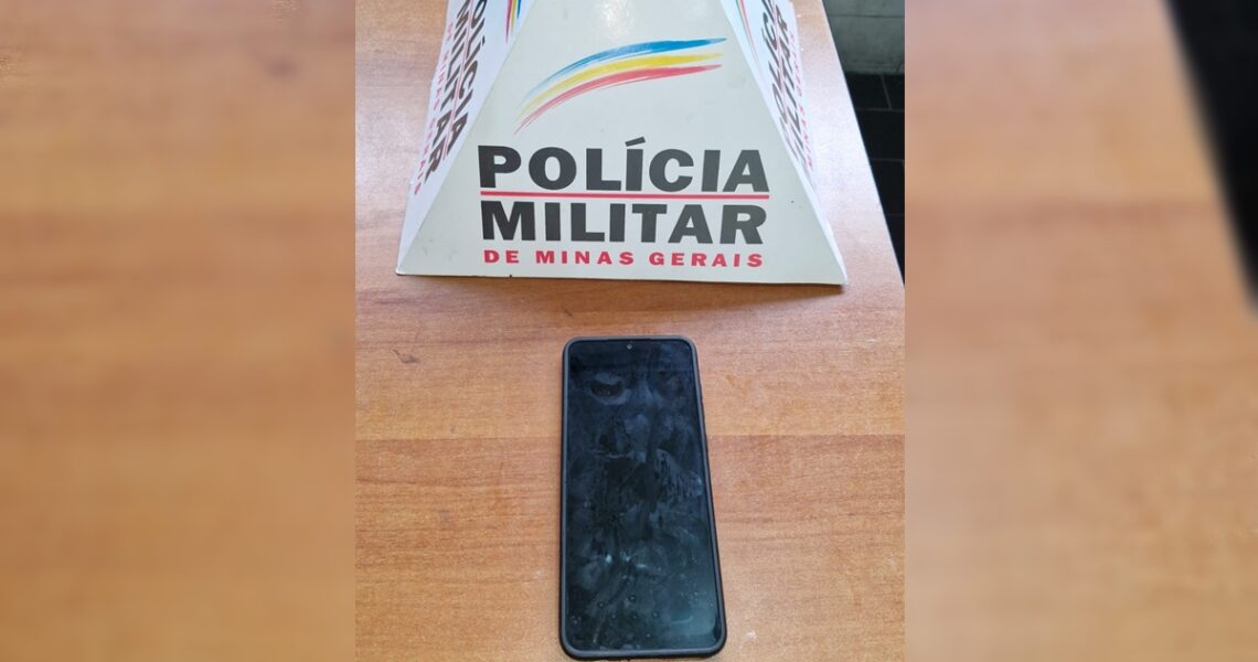 Homem furta celular de caminhoneiro e acaba preso pela PM em Leopoldina