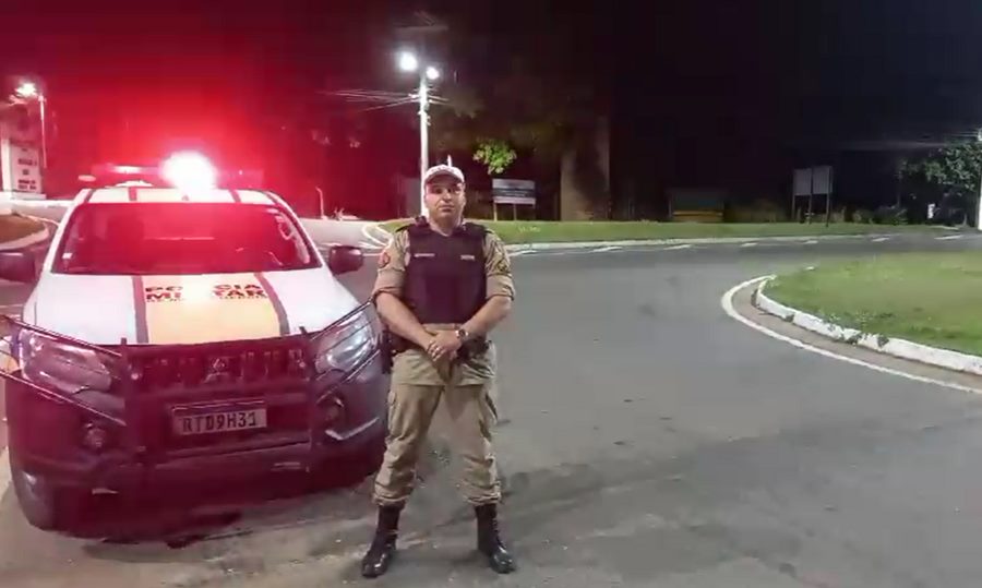 Polícia Militar Rodoviária prende homem com granada dentro de ônibus em Visconde do Rio Branco