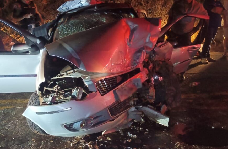 Morre mulher vítima da colisão entre carros na BR-267 em Argirita