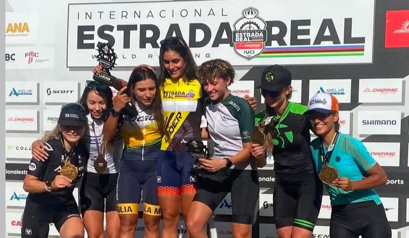Atleta leopoldinense se destaca em maratona internacional de mountain bike realizada em Mariana