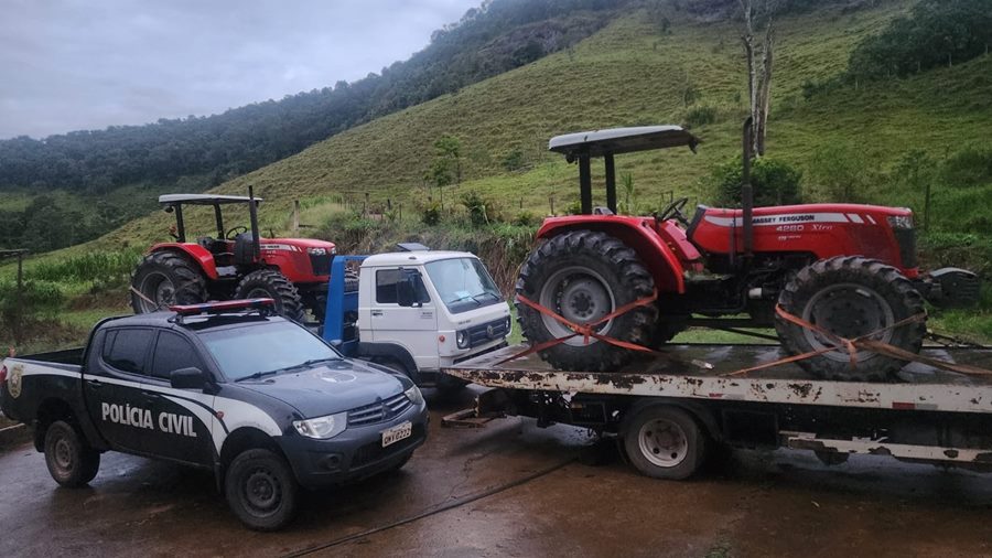 Operação desarticula grupo criminoso que furtava tratores, gado e fios de alta tensão na região