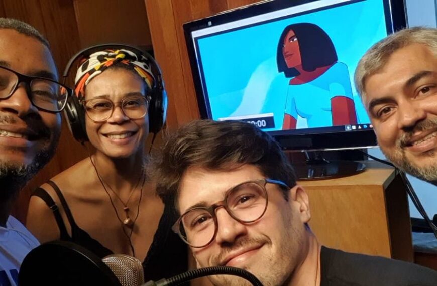 Atriz leopoldinense integra núcleo de dublagem em Cataguases