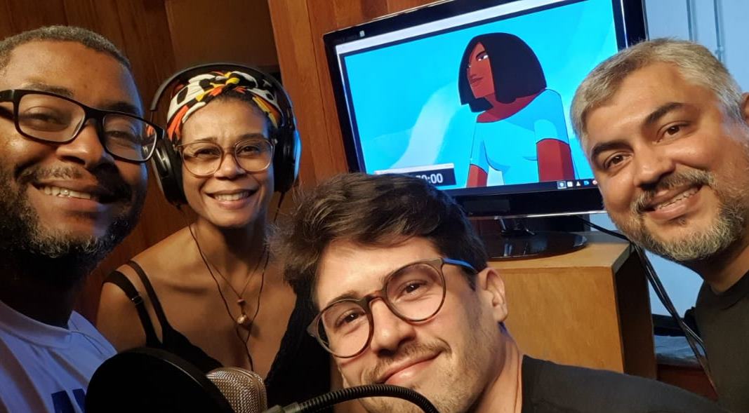 Atriz leopoldinense integra núcleo de dublagem em Cataguases