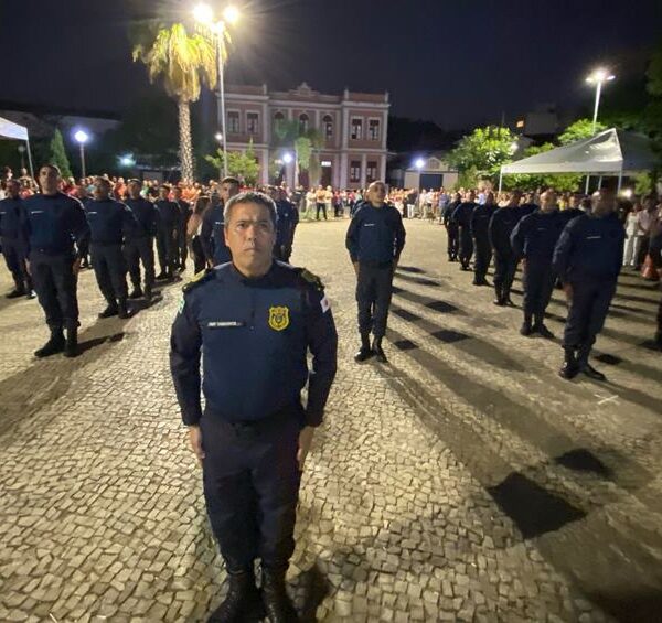 Leopoldina forma primeira turma da Guarda Civil Municipal