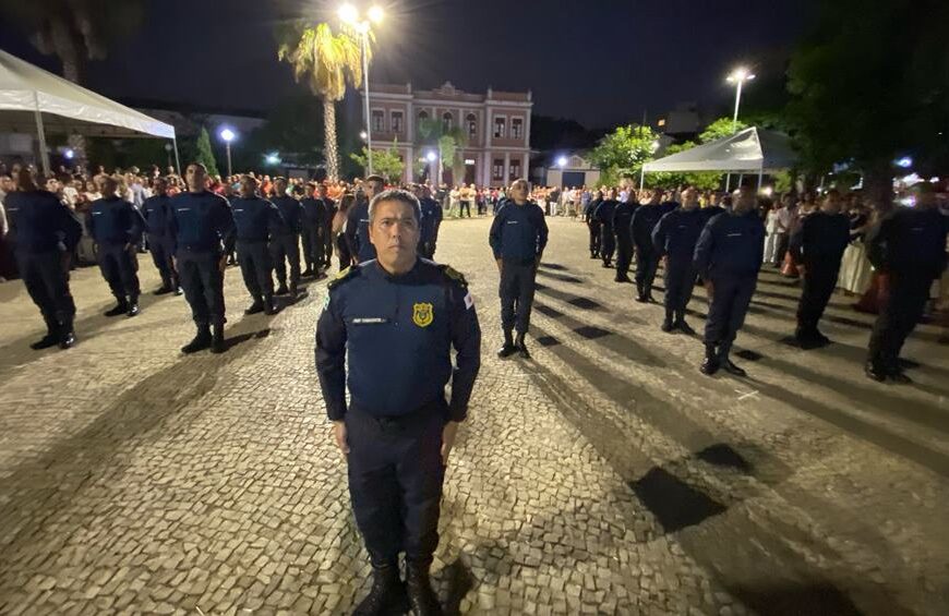 Leopoldina forma primeira turma da Guarda Civil Municipal