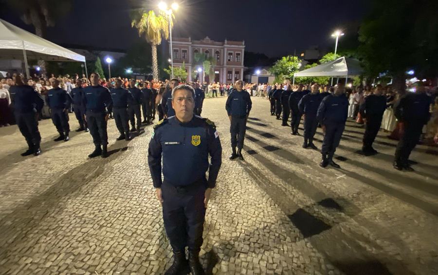 Leopoldina forma primeira turma da Guarda Civil Municipal