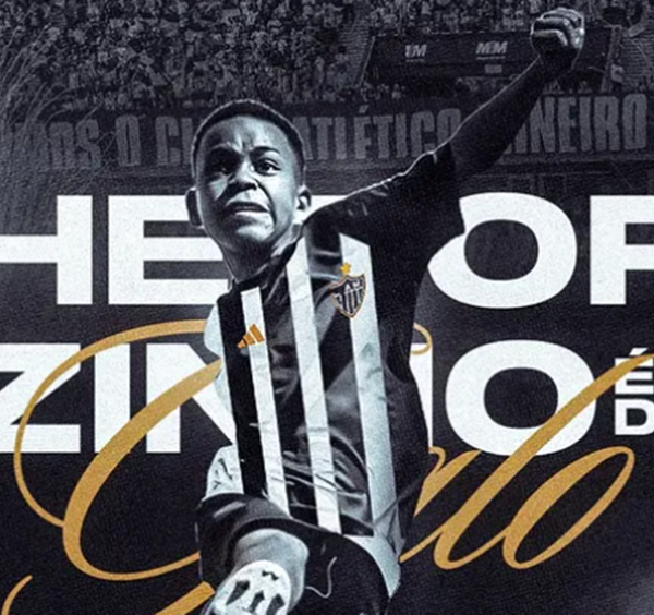 Garoto leopoldinense que viralizou por canetas no futsal inicia trajetória na base do Atlético Mineiro