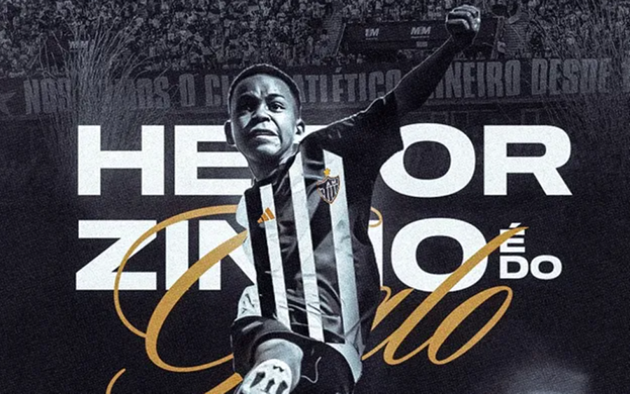 Garoto leopoldinense que viralizou por canetas no futsal inicia trajetória na base do Atlético Mineiro