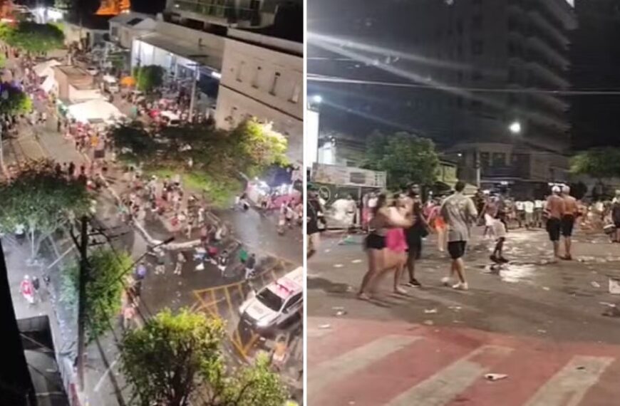 Confusão no carnaval de Rio Pomba deixa jovem morta e pelo menos 14 feridos