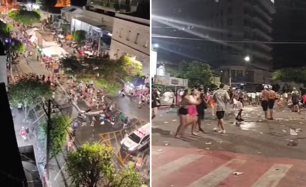 Confusão no carnaval de Rio Pomba deixa jovem morta e pelo menos 14 feridos