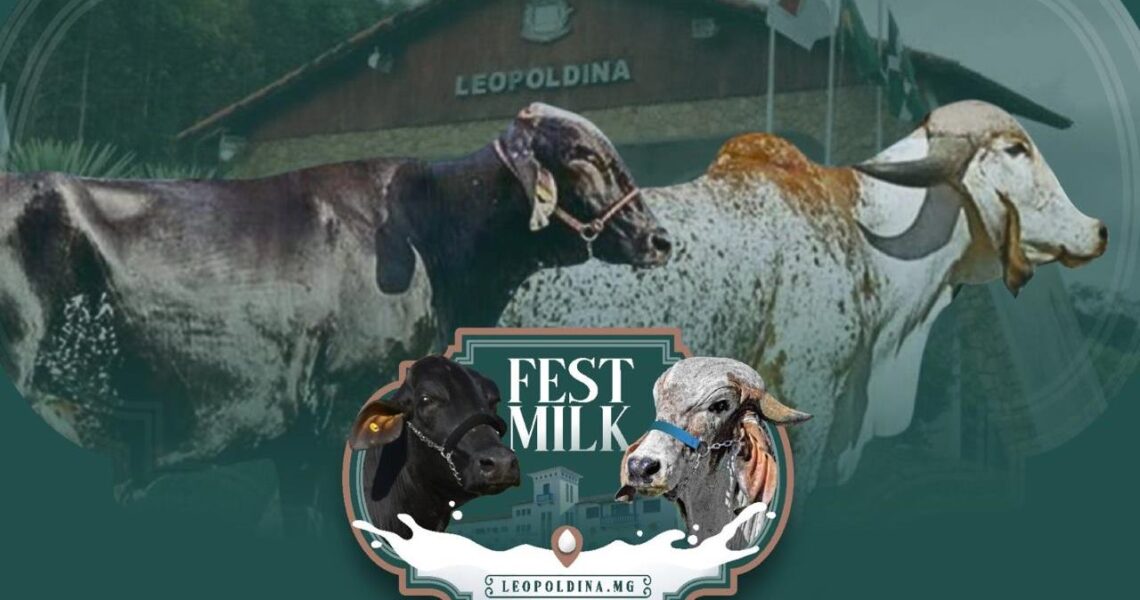 Fest Milk 2025 começa nesta segunda-feira em Leopoldina