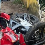 Motociclista morre após perder controle da direção e bater contra muro no Centro de Muriaé