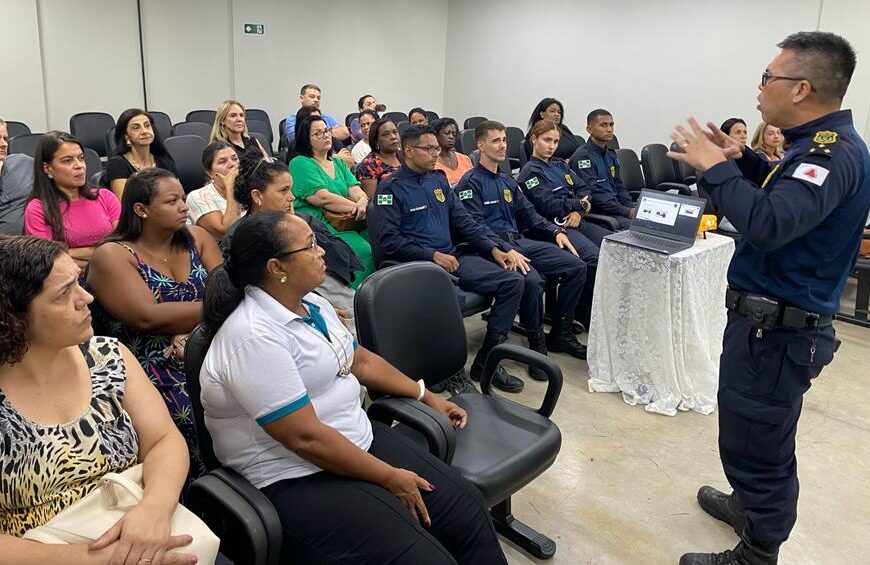 Guarda Civil de Leopoldina inicia visitas às escolas para fortalecer ações de segurança e cidadania