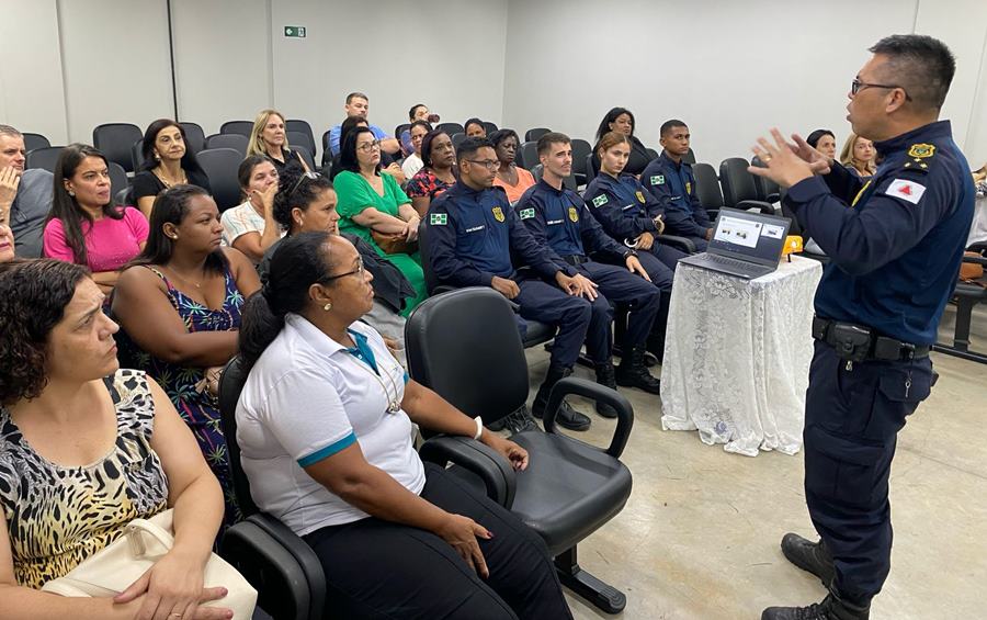 Guarda Civil de Leopoldina inicia visitas às escolas para fortalecer ações de segurança e cidadania