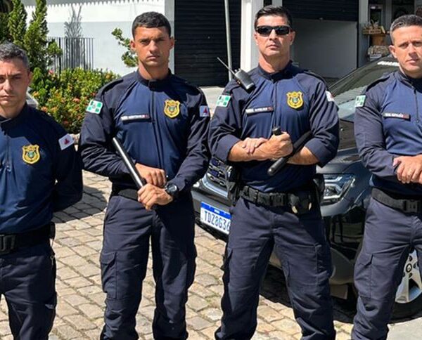 Guarda Civil reforça patrulhamento preventivo e atua em flagrante no Terminal Rodoviário de Leopoldina