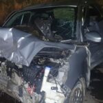 Ultrapassagem irregular termina em acidente com 4 veículos na MG-265 em Rio Pomba