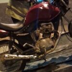 Fiscalização em distrito de Recreio recupera moto clonada e com várias adulterações