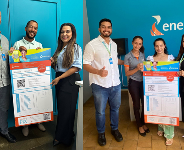Clientes de Recreio e Miradouro são sorteados pela promoção ‘Dois Anos de Conta Grátis’ da Energisa