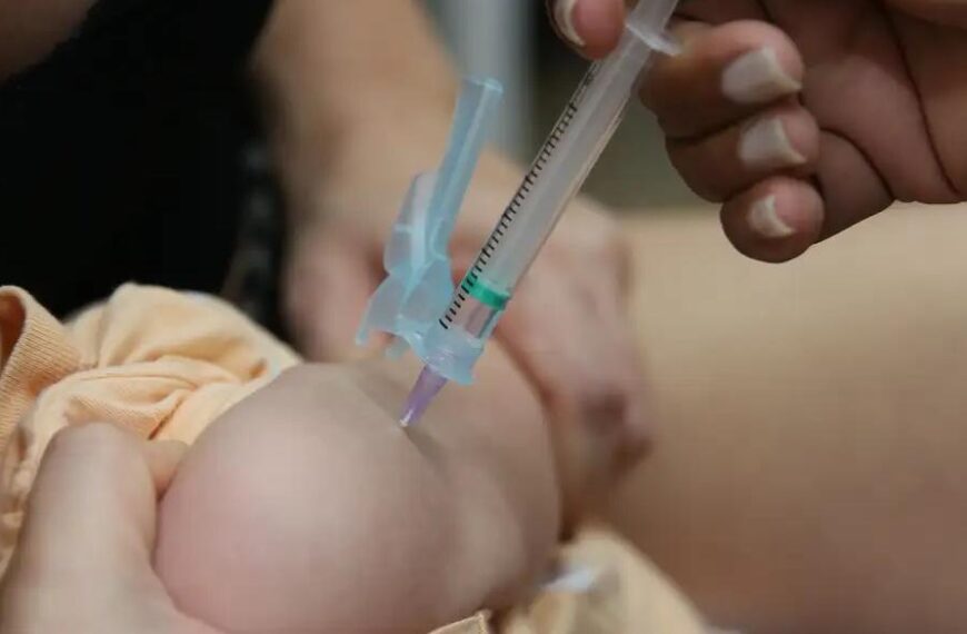 Campanha de vacinação contra gripe começa nesta segunda-feira