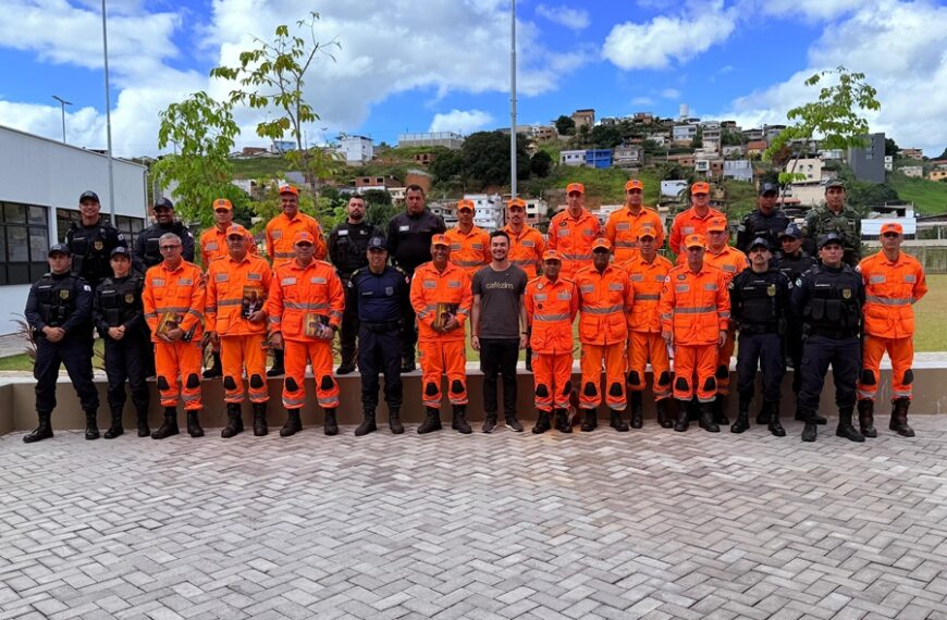 Deputado federal Pedro Aihara visita Leopoldina e se reúne com forças de segurança e resgate