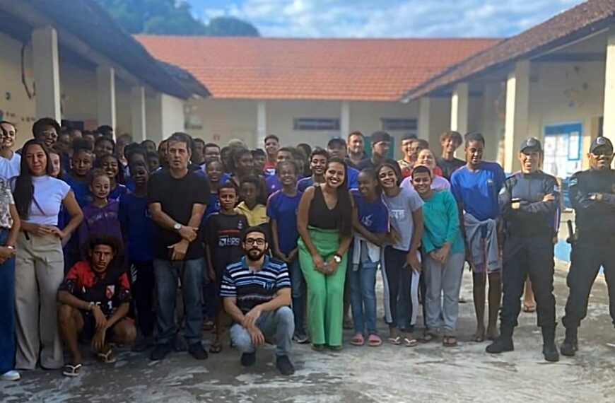 Ações educativas são realizadas pela Guarda Civil Municipal nas escolas de Leopoldina