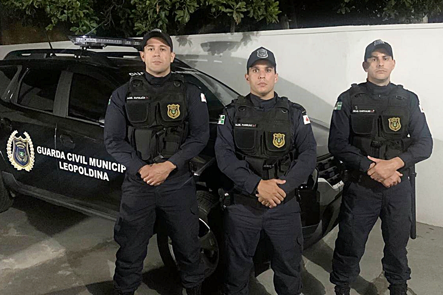 Homem é preso pela Guarda Civil após agredir companheira no Bandeirantes em Leopoldina