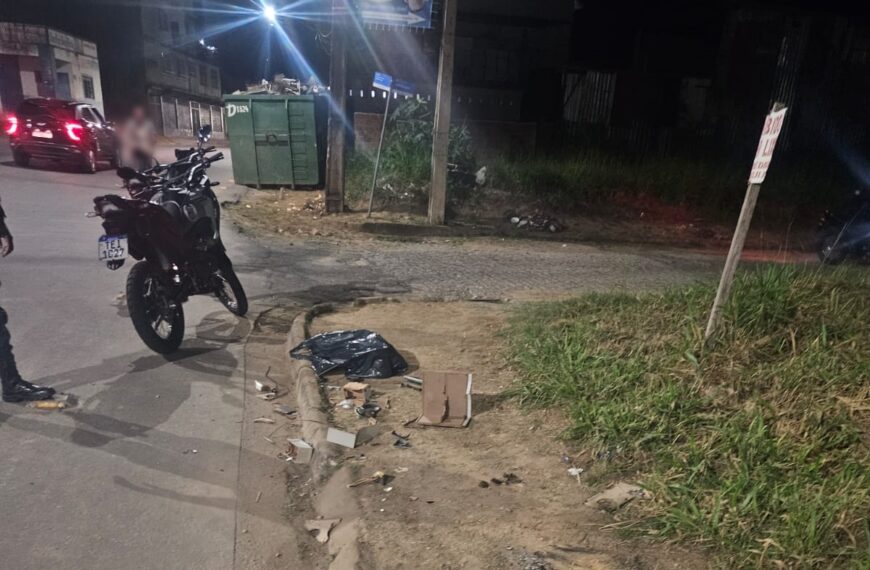 Homem é preso por desobediência após queimar fios de cobre em avenida de Leopoldina
