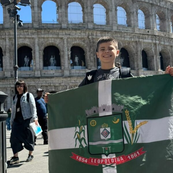 Leopoldina é destaque em campeonato internacional de Jiu-Jitsu com Theo Garcia, 8 anos, na Itália