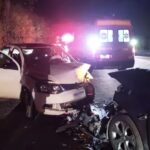 Colisão entre automóveis deixa cinco feridos na BR-356 no trevo de Patrocínio do Muriaé