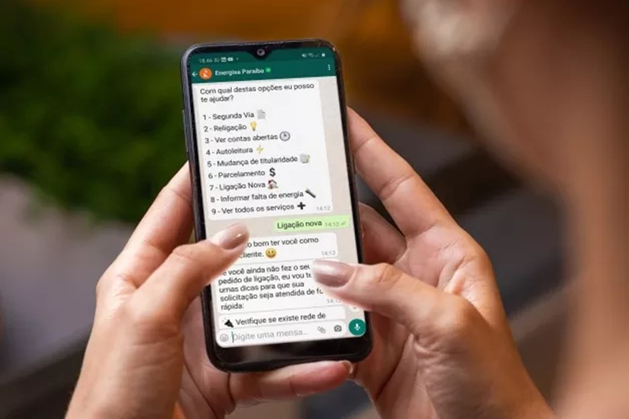 Energisa oferece parcelamento de contas diretamente pelo WhatsApp