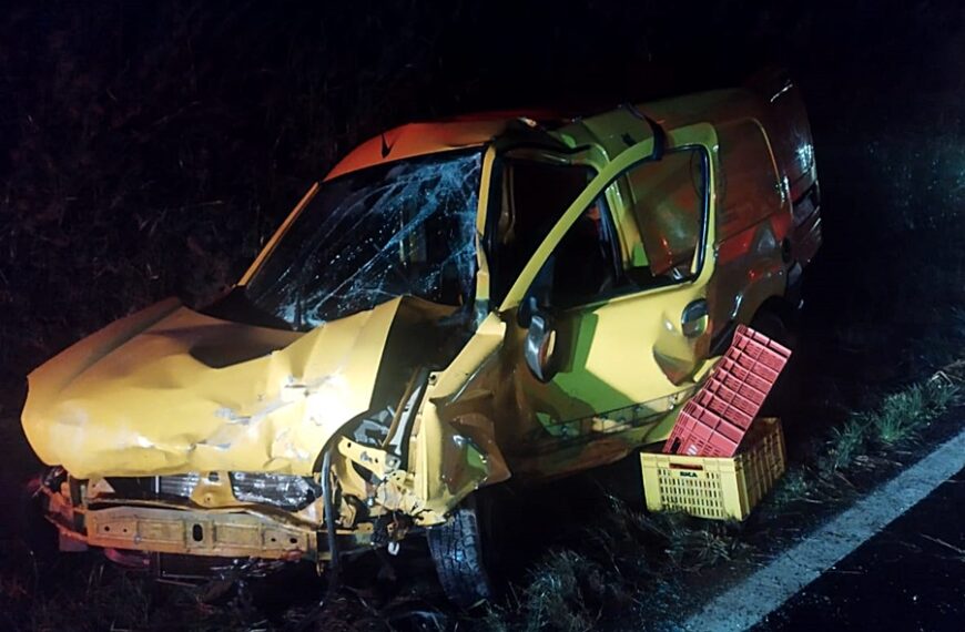 Colisão frontal mata motorista na BR-267 entre Bicas e Juiz de Fora