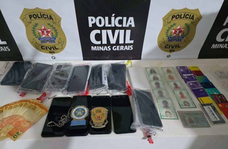 Dupla é presa por uso de documentos falsos e tentativa de estelionato em Além Paraíba e RJ