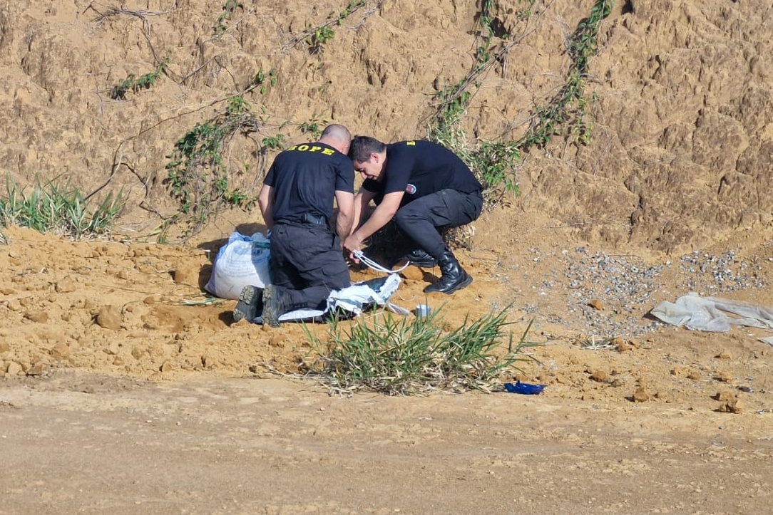 Munição de morteiro é detonada pelo BOPE em Miraí