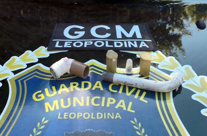 Homem tenta roubar mulher e acaba preso pela GCM de Leopoldina