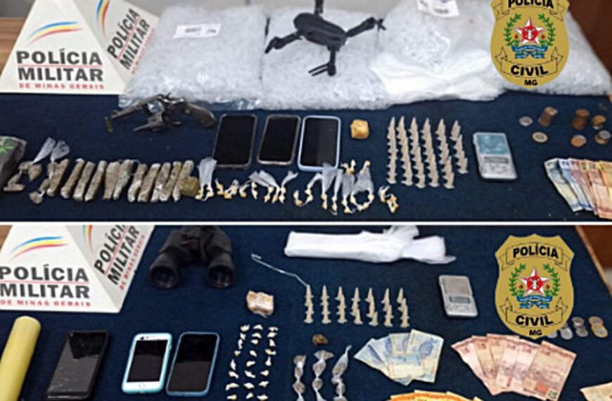 Polícia Civil e PM prendem três homens por tráfico de drogas em Dona Euzébia